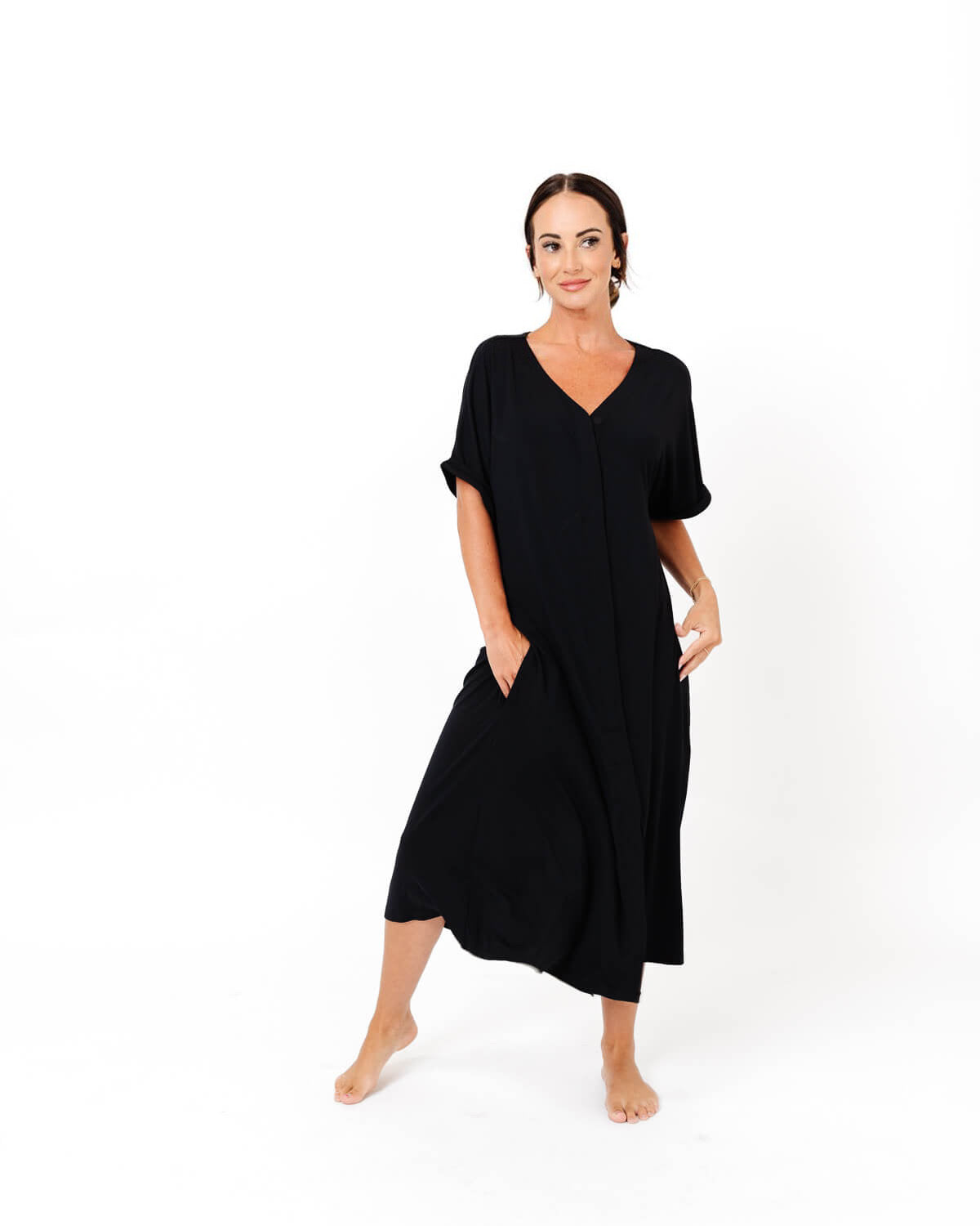 Magnetic Post-Surgery Recovery House Dress